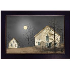 Trendy Decor 4U "Still of the Night" Framed Wall Art, Modern Home Decor Framed Print for Living Room, Bedroom & Farmhouse Wall Decoration by Billy Jac