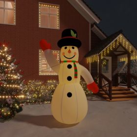 Christmas Inflatable Snowman with LEDs 179.1"