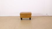 Ginger Semi PU Synthetic Leather Ottoman Living Room Sofa