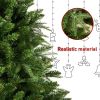 The best product is a 6-foot artificial Christmas tree with 1600 tips, 400LED, hingeless spruce PVC/PE Christmas tree, suitable for indoor and outdoor