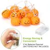 Halloween String Lights 59IN Total Length Pumpkin LED Lamps