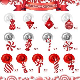 26-piece Candy Spiral Decorative Pendant (Option: 26 Single Spiral 26 Card)