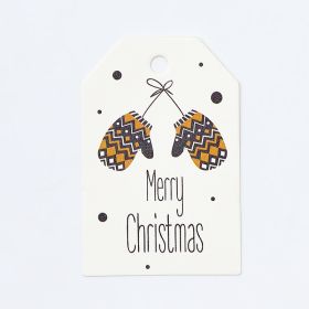 Christmas Decoration Hanging Card Color Listing (Option: Christmas Gloves-Christmas Gloves)