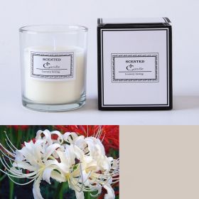 Christmas Handmade Fragrance Candle Light (Option: White freesia)