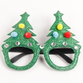 Christmas Decorations Dance Party Glasses Dress Up Props (Option: Christmas tree)