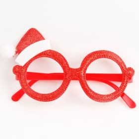 Christmas Decorations Dance Party Glasses Dress Up Props (Option: Little Red Riding Hood)