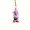 1pc Halloween Decor Horror Movie Character Sculpture Car Hanging Pendant Horror Decoration Funny Pendant Car Dwarf Pendant