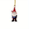 1pc Halloween Decor Horror Movie Character Sculpture Car Hanging Pendant Horror Decoration Funny Pendant Car Dwarf Pendant