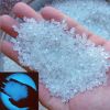 2000pcs/bag Glow In Dark Artificial Stone Gardening Aquarium Landscape Fluorescent Small Stone Vase Hourglass Luminous Sand Fluorescent Particles 50g