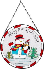 Acrylic Mom Grandma Christmas Gift Decoration (Option: B Snowman Penguin)